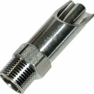Abbeveratoio suini acciaio e ottone Ø esterno 16mm filetto M3/8" Confezione da 3pz